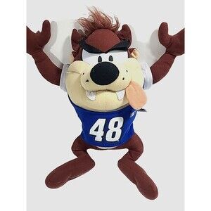 NASCAR #48 Johnson Taz Looney Tunes Plush Soft Toy Stuffed Animal 12" #20F